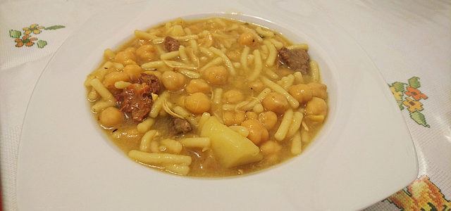Receta: Rancho canario Receta: Rancho canario